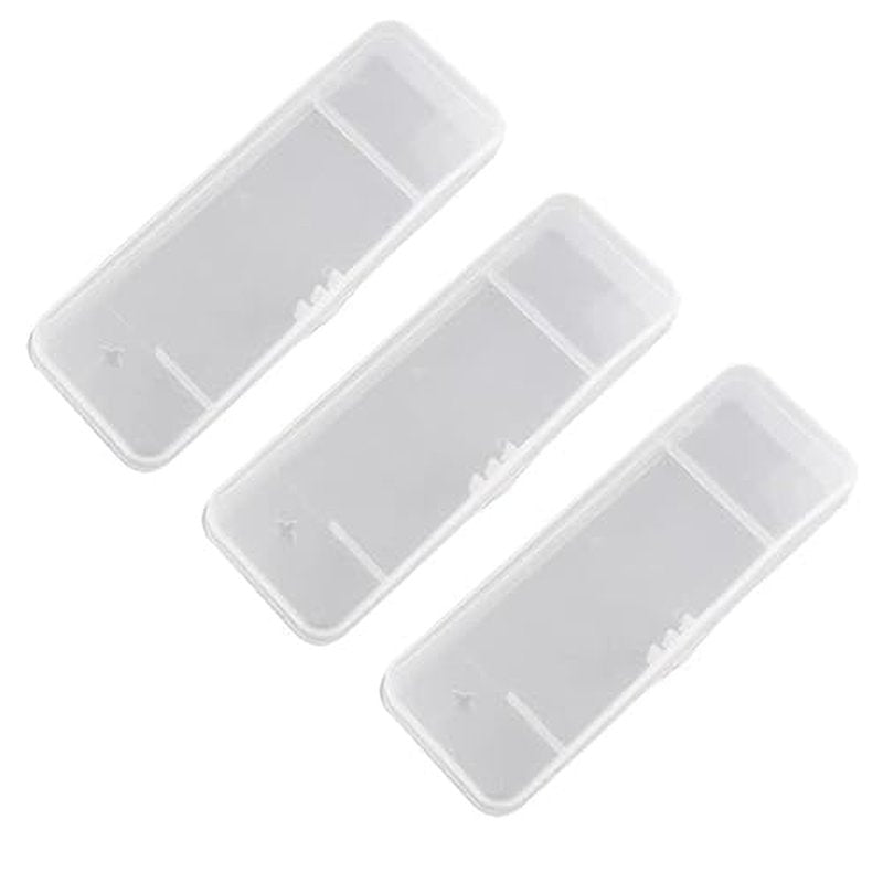 3 Pack Men's Razor Razor Travel Case Portable Women's Razor Carrying Case Box Protector Organizer for Travel Men's Razor Blade Refills Cartridges Handle Hydro Sensitive Disposable Razors