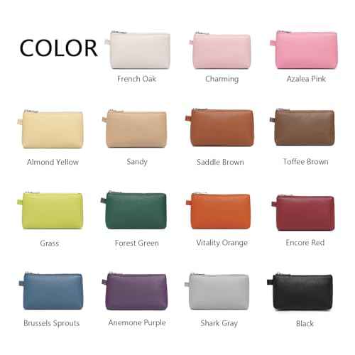 PU Leather Makeup Simple and Convenient Handbag Small Exquisite Storage Bag (Pu/Black)