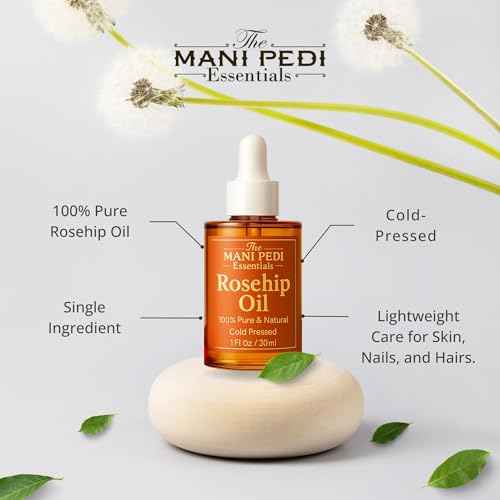 Rosehip Oil for Face. 100% Pure, Natural, Cold-Pressed & Organic. Natural wealth of vitamins that help nourish & hydrate your skin - 1 Fl Oz