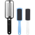BTYMS 3-Piece Stainless Steel Foot File & Callus Remover Pedicure Kit