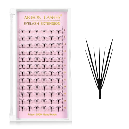 Anime Cusp Lashes Russian Volume Fan D Curl 0.07 8-15mm