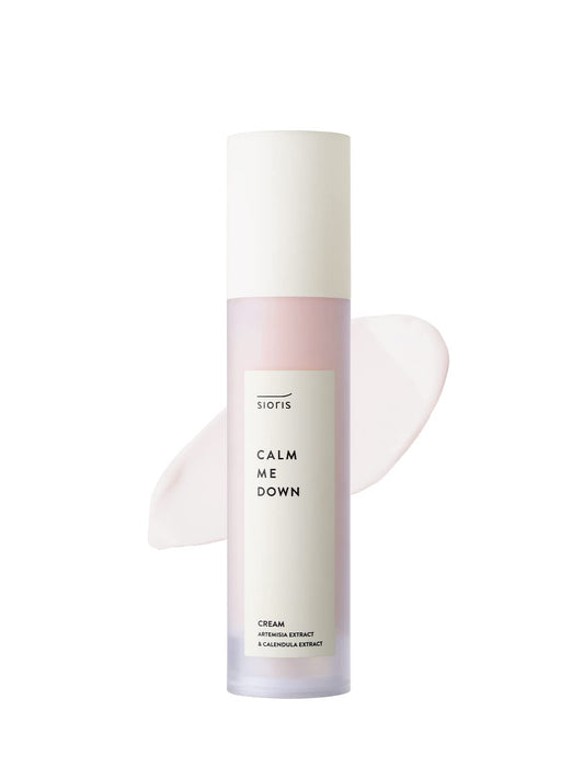 sioris Calm me down cream 50ml 1.69floz moisturize quick smooth and refine skin texture daily cream for all type skins Korean skin care