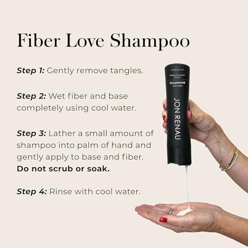 Jon Renau Fiber Love Wig Care Bundle - Shampoo & Conditioner