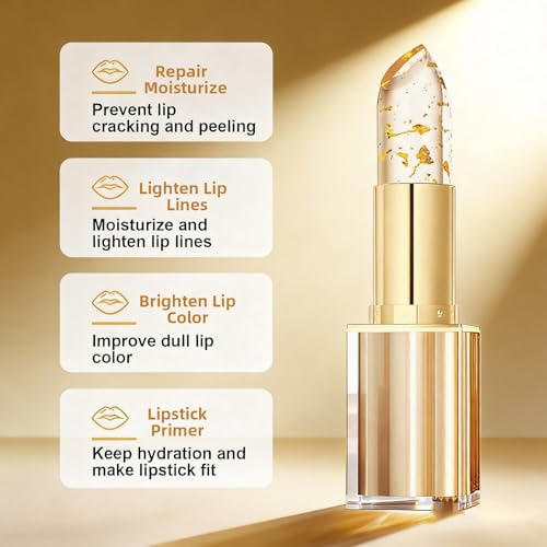 Pink PH Color Changing Lipstick & Tinted Lip Balm for Mature Lips - 1PCS