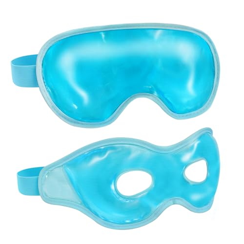 Chillojos Cooling Eye Mask - Reusable Gel Compress for Puffy Eyes