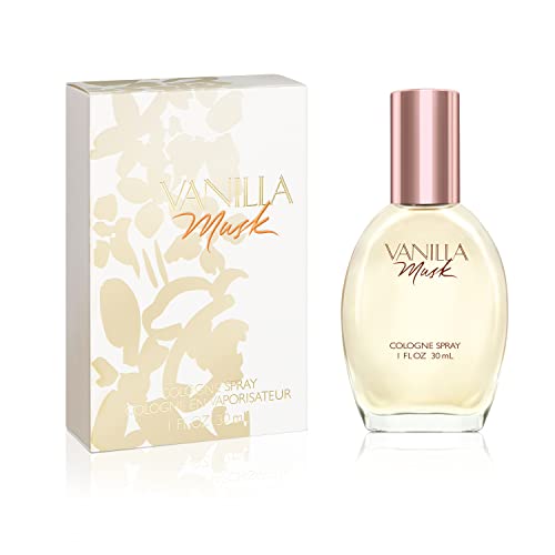 Vanilla Musk Cologne Spray for Women, 1 Fl Oz