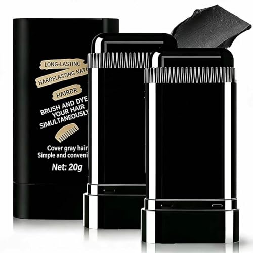 Hair Dye Comb 2-Pack - Instant Gray Coverage Root Touch-Up