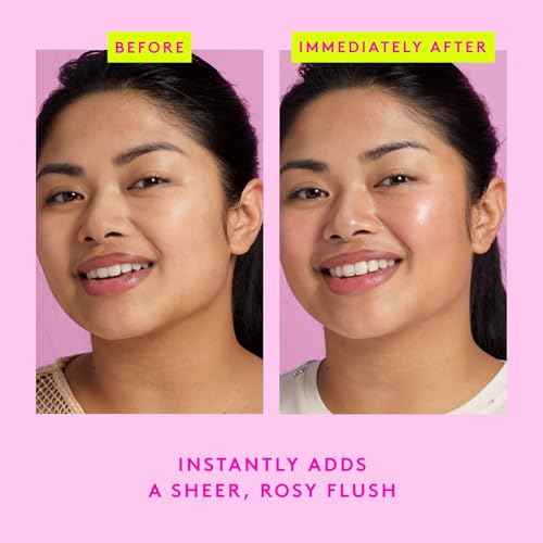 Drunk Elephant O-Bloos Rosi Drops - 30 ml/1 fl oz - Peachy-Pink Color Serum Drops - Clean Clinical Skincare - Cruelty-Free - Dermatologist-Tested - Free of Essential Oils, Silicones, and Fragrance