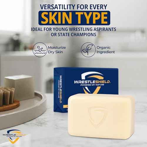 Bar Soap for Men & Women 2 Pack Deep Cleansing, Moisturizing & Odor Defense Soap Bars | Advanced Tea Tree & Eucalyptus Formula Body Soap Bar for Wrestlers, Athletes & Sports Enthusiasts