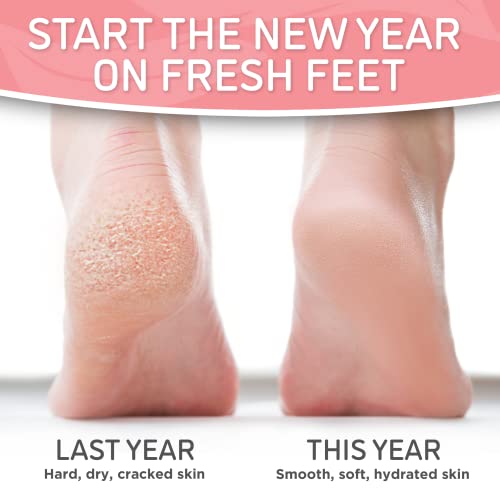 Soft Touch Exfoliating Foot Peel Mask for Dry Cracked Feet & Calluses - 2 Pack