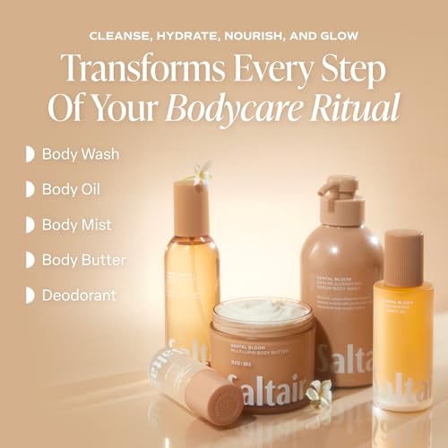 Saltair Santal Bloom Body Wash 2-Pack – Moisturizing Shower Gel