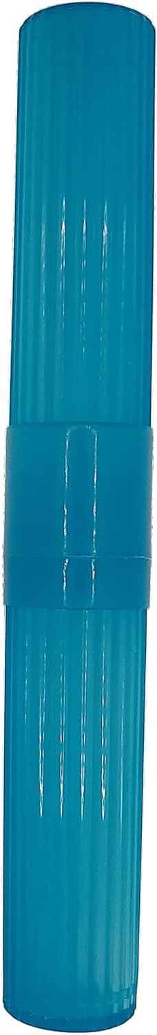 American Comb Toothbrush Holder (Blue) - Made in The USA. W/Ventilation Holes.