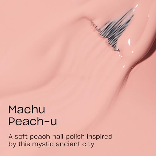 OPI Nail Lacquer Machu Peach-u - Opaque Soft Beige Nude Brown Shade