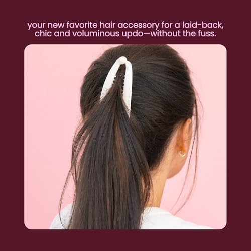 Cobana Banana Hair Clip 6'' – Volumizing Updo Clip for Thick Hair, Set of 2