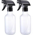 GearTrust 10 oz Refillable Spray Bottles - 2 Pack for Hair, Plants & Cleaning