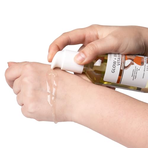 Reshape+ Vitamin C Body Oil Skin Care Moisturizer W/Vitamin E & Turmeric - Nourishing, Brightening, & Hydrating Body Oil To Improve Look Of Dark Spots, Dry Skin, & Stretch Marks, 3.8 Fl Oz