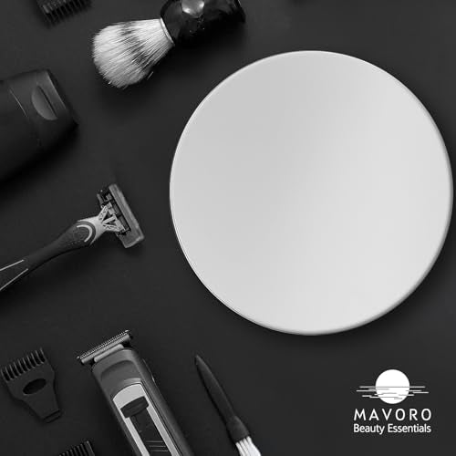 7" Round Shower Shaving Mirror | Acrylic | 3M Adhesive | Anti-Fog