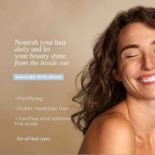 Toning Hair Serum - Active Ozone & Natural Ingredients - Shedding Reduction - Dermatologically Tested - 2.03 Fl Oz
