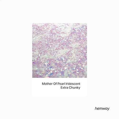 Hemway Biodegradable Mother of Pearl Glitter 3.5oz
