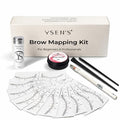 Professional Eyebrow Mapping Kit with Pre-Inked String & Tools