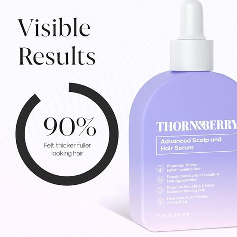 Hair Growth Serum for Thinning Hair - Biotin & Peptides