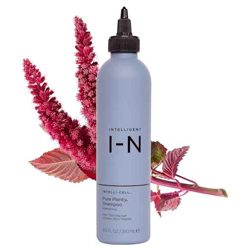 Intelligent Nutrients Pure Plenty Shampoo, Clarifies and Fortifies Fine, Thinning Hair, Organic Scalp-Stimulating Formula, Vegan, 8.5 Oz