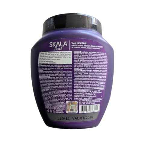 SKALA Mais Lisos Hair Type 1A - Hydrate Waves, Anti-Frizz 2 IN 1 Conditioning Treatment and Combing Cream