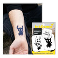 Hollow Knight Temporary Tattoo - Waterproof, Lasts 1-2 Weeks