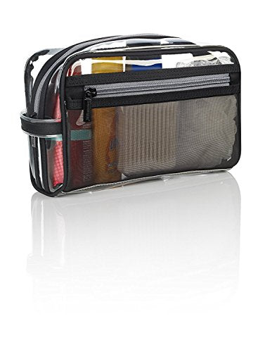 Conair Travel Toiletry Bag - TSA Approved Clear Cosmetic Case