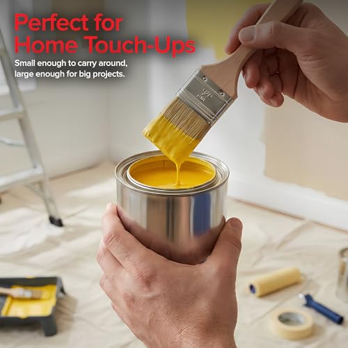 2 Pack 1 Quart Unlined Metal Paint Cans with Lids - Storage, Mixing & Crafts