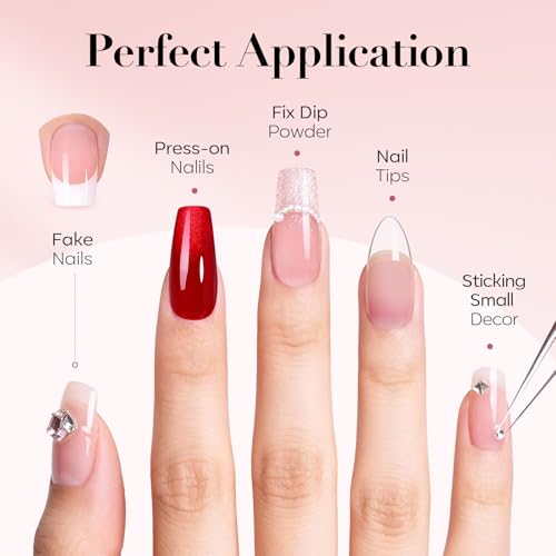 AZUREBEAUTY Fast Dry Nail Repair Glue for Broken Split Nails with Brush
