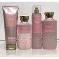 Bath & Body Works CHAMPAGNE TOAST set of 4 -- fine fragrance mist 8 fl oz., shower gel 10 fl oz.,body lotion 8 fl oz., ultra shea body cream 8 oz.