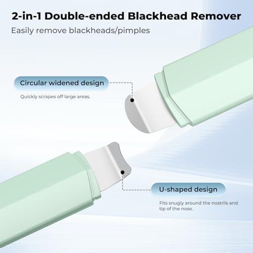 Dual-Head Blackhead Remover Tool - Pore Cleaner for Nose & Face