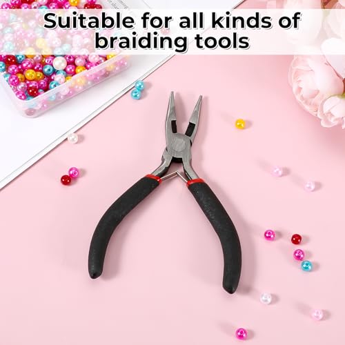 Hair Extension Pliers Tool – Professional Steel Beads Kit