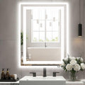 28x36 Smart Anti-Fog LED Bathroom Mirror with Dimmable Lights