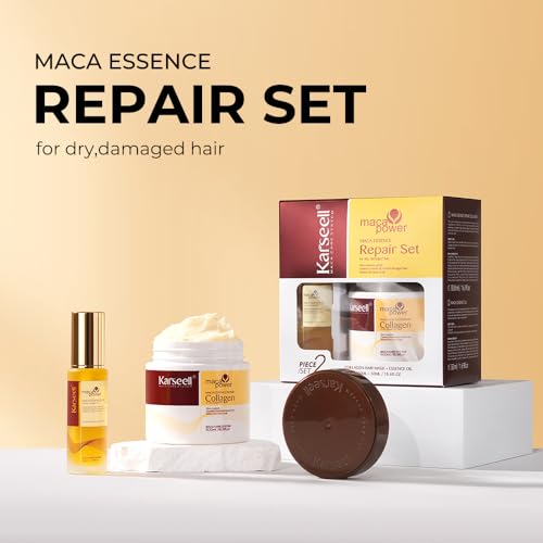 Karseell Collagen Hair Mask & Argan Oil Set