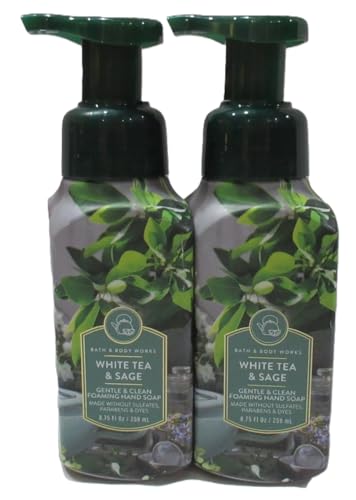 Bath & Body Works White Tea & Sage Foaming Hand Soap 2-Pack