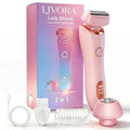 Electric Shaver for Women - Cordless Razor, Painless Trimmer, Waterproof