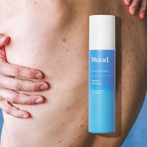 Murad Clarifying Body Spray ? Salicylic Acid Daily Treatment for Bacne, Clears and Prevents Body Acne Breakouts across Back, Shoulders, Arms & All Over Without Over-Drying Skin