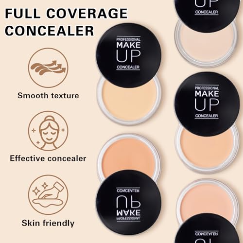 Full Coverage Under Eye Concealer with Primer