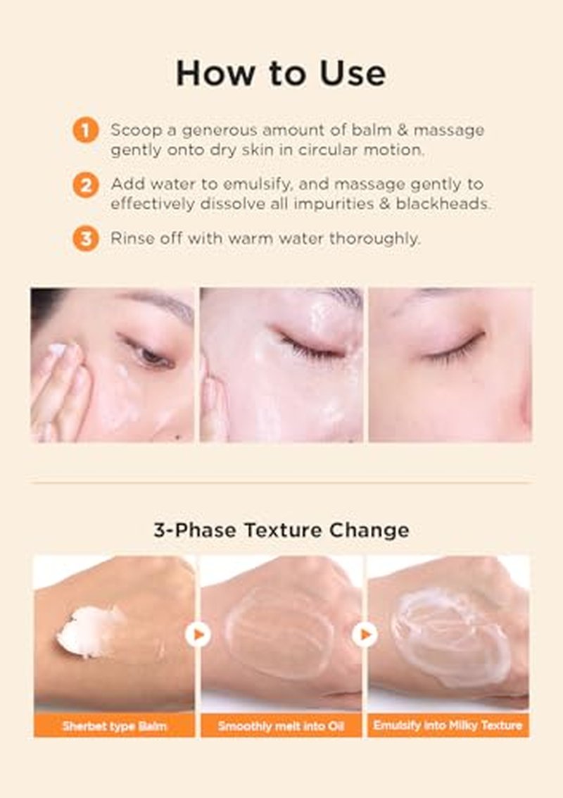 Hanskin AHA Melting Cleansing Balm - Gentle Makeup Remover for Dry Skin