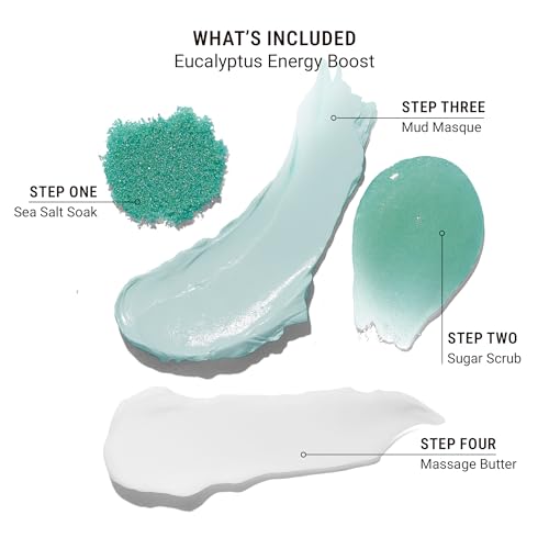VOESH Pedi in a Box 4 Step Fresh Trio - Vegan Foot Spa Set