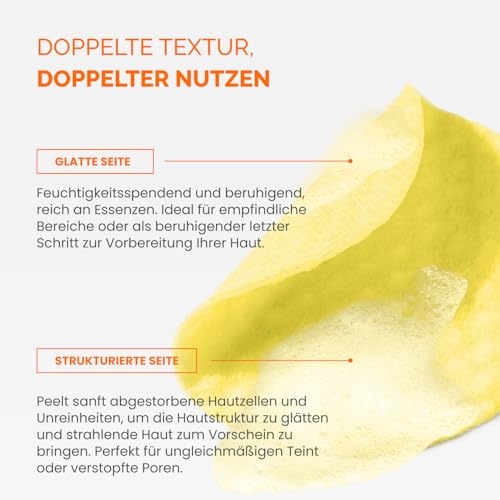 Korean Turmeric Clay Mask & Cleansing Pads Set with Vitamin C