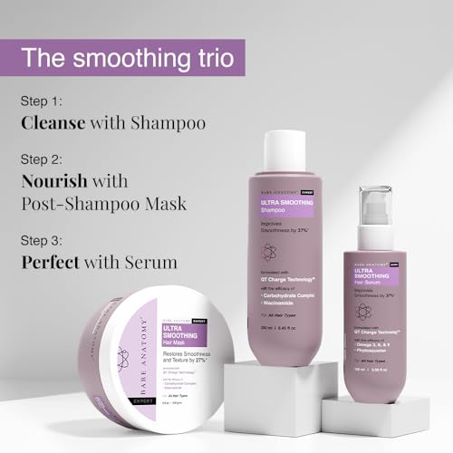 Bare Anatomy Hair Serum for Dry & Frizzy Hair - Smoothing Nourishment