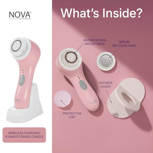 Spa Sciences NOVA Sonic Face Brush - Cleanse & Exfoliate