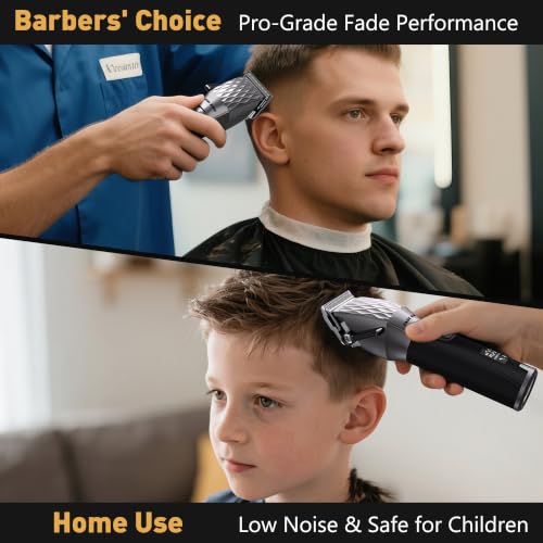 FADEKING Professional Hair Clippers & Beard Trimmer Kit