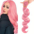 Pink Bundles Human Hair Body Wave 34 Inch - Unprocessed Brazilian Virgin Hair - FuivJuix Pink BB Variation