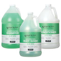 Ginger Lily Farms Club & Fitness Body Wash + Shampoo + Conditioner Bundle, Aloe Vera