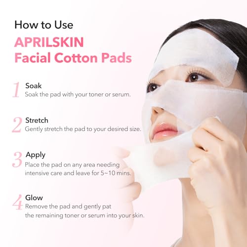 Facial Cotton Pads for Toner & DIY Masks - Ultra-Stretch & Reusable, 70% TENCEL