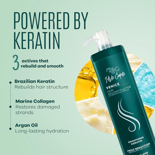 I Belli Capelli Organic Keratin Hair Treatment & Shampoo Set